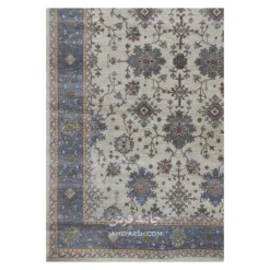 فرش بهراد سلطان آباد کد 1025 - رنگ کرم - عکس شماره 5