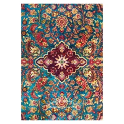 فرش محتشم بلوچی کد 1072 - رنگ قرمز - عکس شماره 4