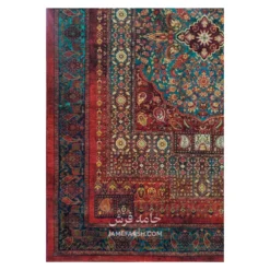 فرش محتشم بلوچی کد 1072 - رنگ قرمز - عکس شماره 7