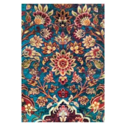 فرش محتشم بلوچی کد 1072 - رنگ قرمز - عکس شماره 8