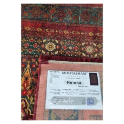 فرش محتشم بلوچی کد 1072 - رنگ قرمز - عکس شماره 9