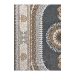 فرش مشهد مدرن کد 723504 - رنگ طوسی - عکس شماره 6