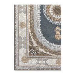 فرش مشهد مدرن کد 723504 - رنگ طوسی - عکس شماره 7