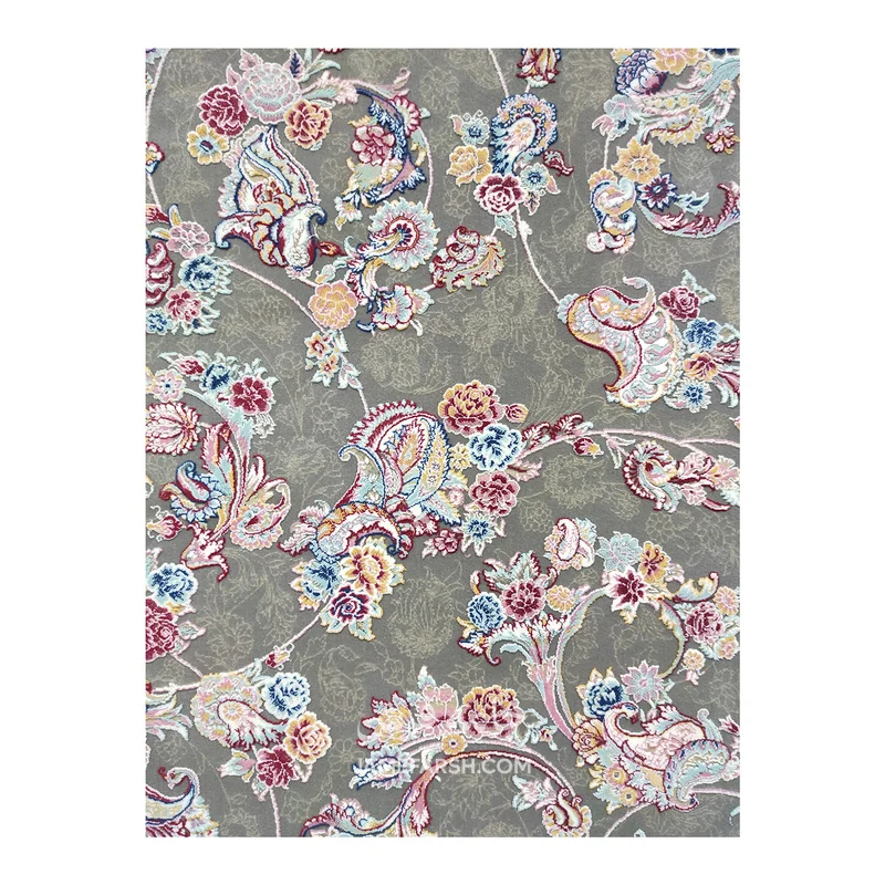 فرش مشهد افشان کد 813001 - رنگ طوسی - عکس شماره 6