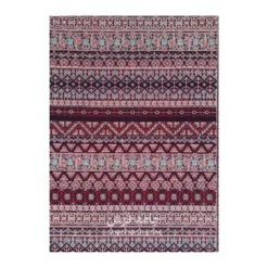 فرش مشهد بلوچی کد 871358 - رنگ لاکی - عکس شماره 2