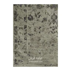 فرش بهراد افشان کد 1009 - رنگ زیتونی - عکس شماره 9