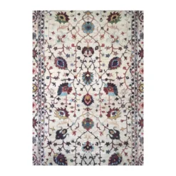 فرش بهراد سلطان آباد کد 1025 - رنگ کرم - عکس شماره 2