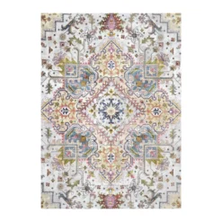 فرش بهراد هریس کد 1095 - رنگ کرم - عکس شماره 3