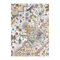 فرش بهراد هریس کد 1095 - رنگ کرم - عکس شماره 6