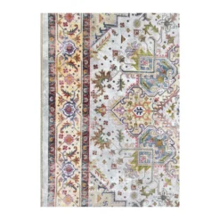 فرش بهراد هریس کد 1095 - رنگ کرم - عکس شماره 7