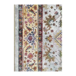 فرش بهراد هریس کد 1095 - رنگ کرم - عکس شماره 8