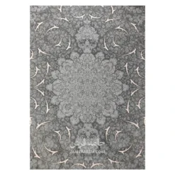 فرش توس مشهد نئو کلاسیک کد 1224 - رنگ دودی - عکس شماره 2