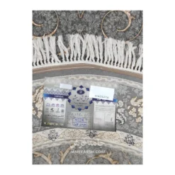 فرش توس مشهد نئو کلاسیک کد 1224 - رنگ دودی - عکس شماره 6