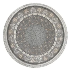 فرش توس مشهد نئو کلاسیک کد 1224 - رنگ فیلی - عکس شماره 1