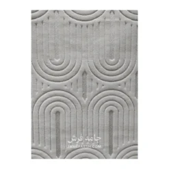 فرش آرمانی مدرن کد 5105 - رنگ کرم - عکس شماره 2