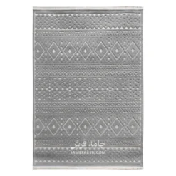 فرش آرمانی مدرن کد 5106 - رنگ اسموکی - عکس شماره 1