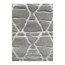 فرش آرمانی مدرن کد 5110 - رنگ قهوه ای - عکس شماره 2