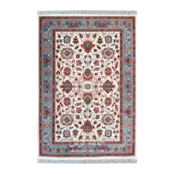 فرش مشهد سلطان آباد کد 722018 - رنگ کرم - عکس شماره 1