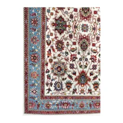 فرش مشهد سلطان آباد کد 722018 - رنگ کرم - عکس شماره 11