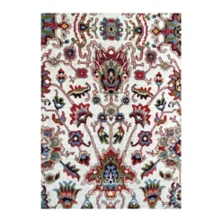 فرش مشهد سلطان آباد کد 722018 - رنگ کرم - عکس شماره 6