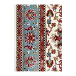 فرش مشهد سلطان آباد کد 722018 - رنگ کرم - عکس شماره 9