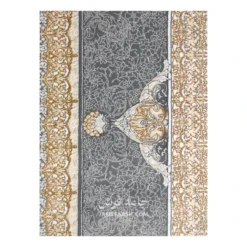 فرش مشهد مدرن کد 723502 - رنگ طوسی - عکس شماره 4