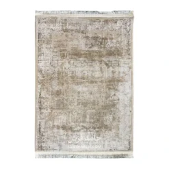 فرش آرمانی مدرن کد 7603 - رنگ کرم - عکس شماره 1