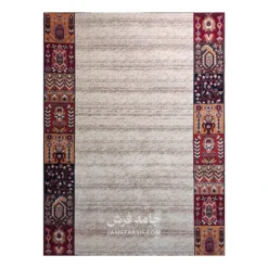 فرش بزرگمهر بلوچی کد 78018 - رنگ گندمی - عکس شماره 2