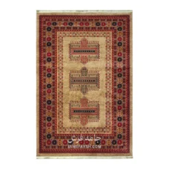 فرش بزرگمهر بلوچی کد 78105 - رنگ گندمی - عکس شماره 1