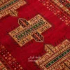 فرش بزرگمهر بلوچی کد 78105 - رنگ لاکی - عکس شماره 4