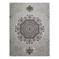 فرش مشهد نئو کلاسیک کد 802081 - رنگ کرم - عکس شماره 2