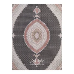 فرش مشهد ریز ماهی کد 802115 - رنگ سرمه ای - عکس شماره 2