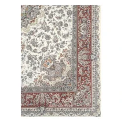 فرش مشهد تبریز کد 802280 - رنگ کرم - عکس شماره 3