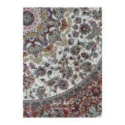 فرش مشهد تبریز کد 802280 - رنگ کرم - عکس شماره 3