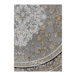 فرش مشهد مدرن کد 803517 - رنگ فیلی - عکس شماره 3