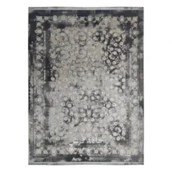 فرش مشهد وینتیج کد 803583 - رنگ فیلی - عکس شماره 1