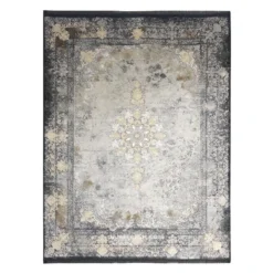 فرش مشهد نئو کلاسیک کد 803595 - رنگ سرمه ای - عکس شماره 1