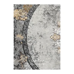 فرش مشهد نئو کلاسیک کد 803595 - رنگ سرمه ای - عکس شماره 5