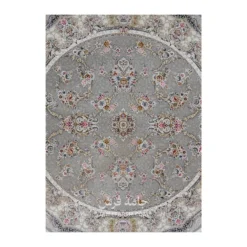 فرش مشهد افشان کد 803606 - رنگ فیلی - عکس شماره 2