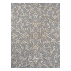 فرش مشهد افشان کد 803607 - رنگ فیلی - عکس شماره 2