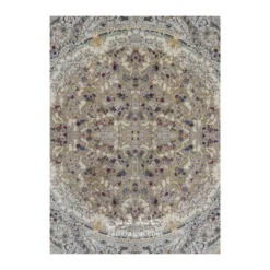 فرش مشهد افشان کد 813012 - رنگ بژ - عکس شماره 2