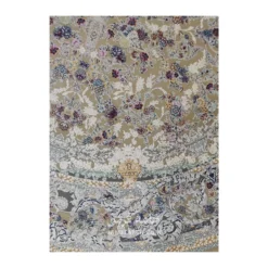 فرش مشهد افشان کد 813012 - رنگ بژ - عکس شماره 5