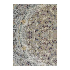 فرش مشهد افشان کد 813012 - رنگ بژ - عکس شماره 6