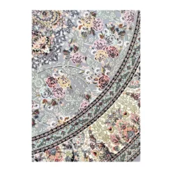 فرش مشهد تبریز کد 815014 - رنگ فیلی - عکس شماره 4