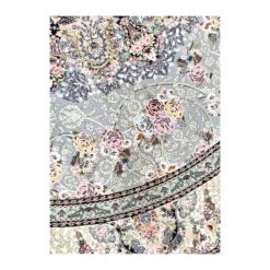 فرش مشهد تبریز کد 815014 - رنگ فیلی - عکس شماره 5