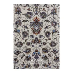 فرش مشهد افشان کد 815059 - رنگ کرم - عکس شماره 4