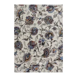 فرش مشهد افشان کد 815059 - رنگ کرم - عکس شماره 5