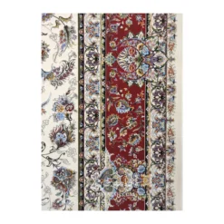 فرش مشهد افشان کد 815059 - رنگ کرم - عکس شماره 7