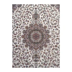 فرش مشهد تبریز کد 815082 - رنگ کرم - عکس شماره 2