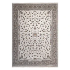 فرش مشهد افشان کد 817258 - رنگ موشی - عکس شماره 1